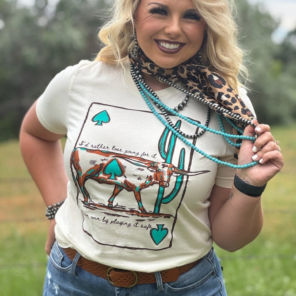 NWT Texas True Threads Western Longhorn Tee Graphic T Shirt
